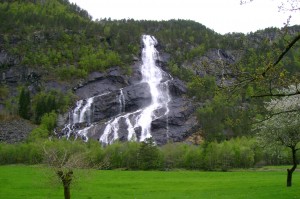 Wasserfall im Oddatal