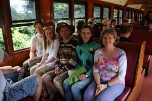 In der Eisenbahn nach Kuranda